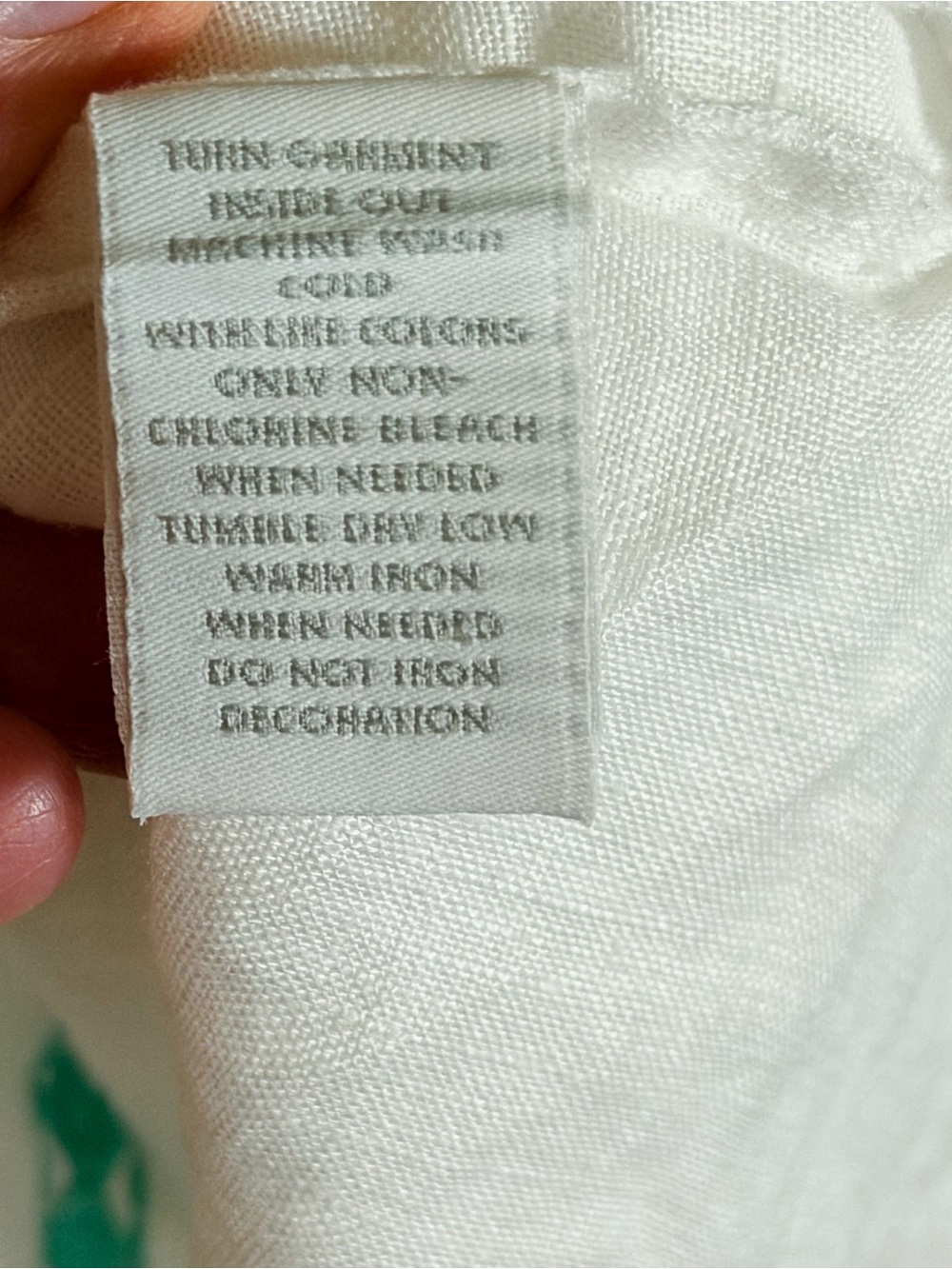 Charter Club Luxury Tunic Women’s Large 100% Linen Breathable Boho Embroidered - Picture 5 of 11